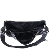 Prada Triangle Leather Shoulder Bag Interior
