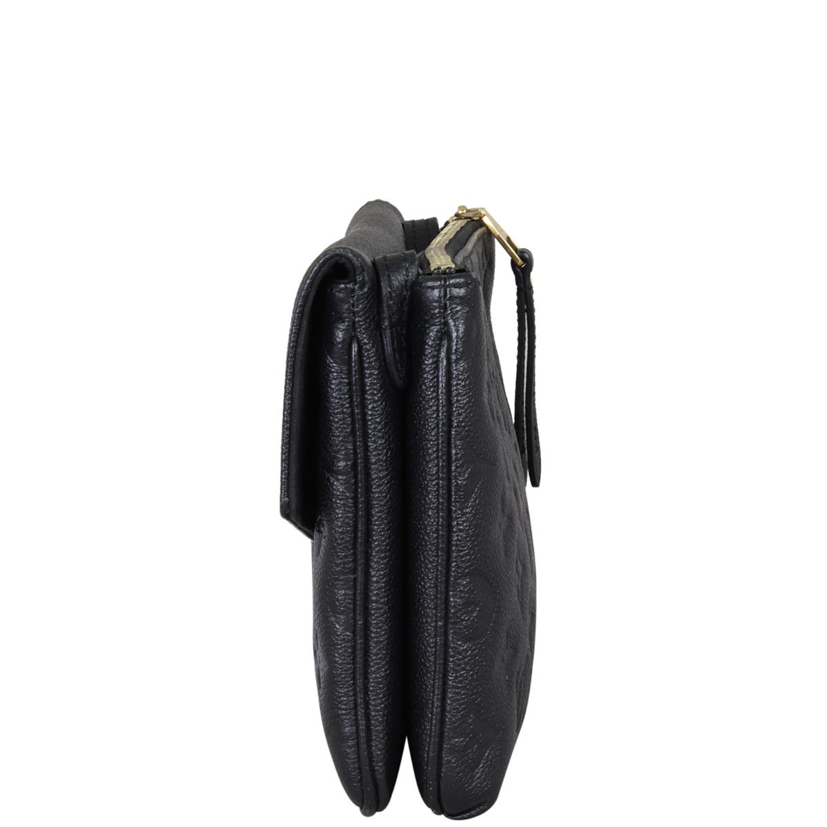 Prada City Calf Lux Galleria Double Zip Tote Medium Side