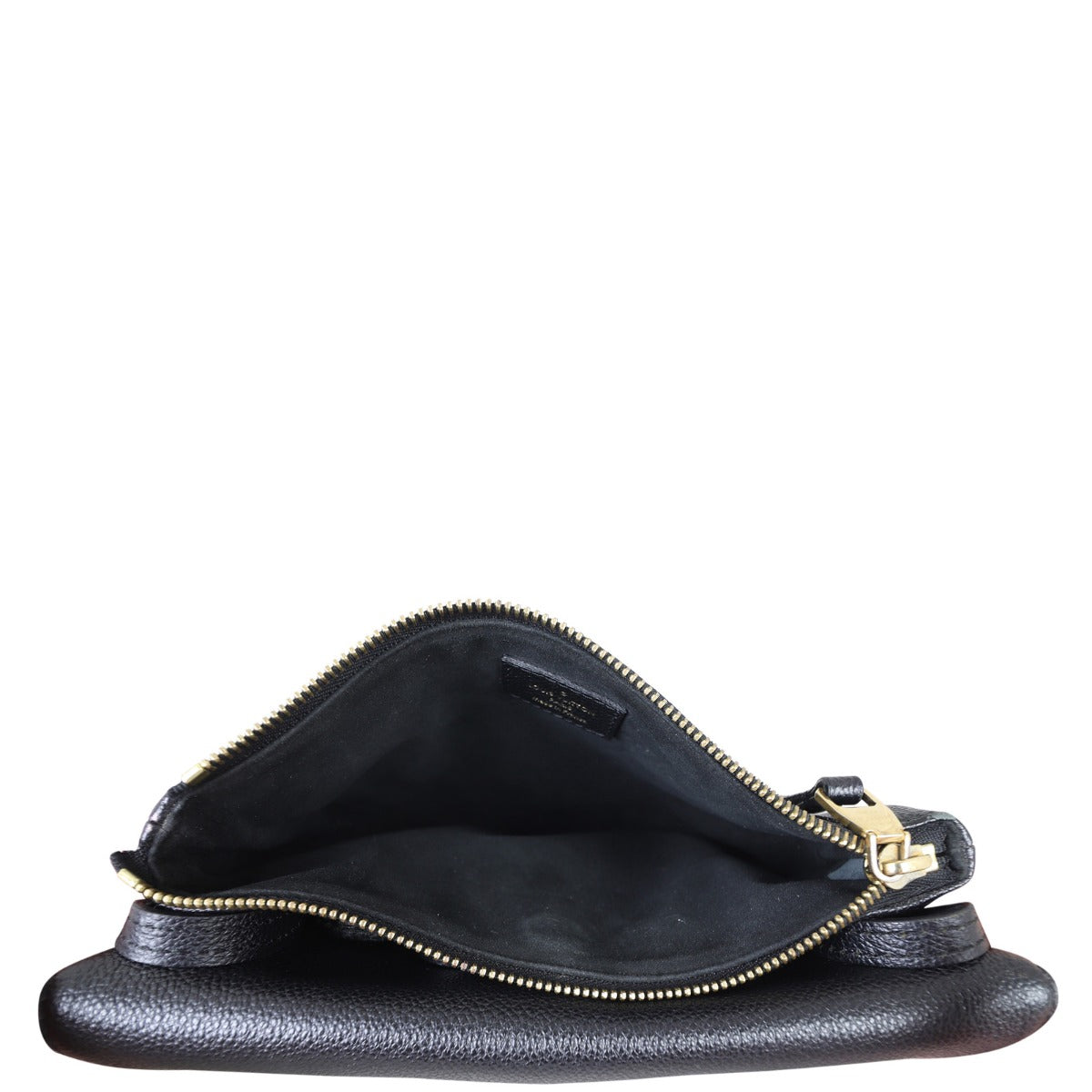 Prada City Calf Lux Galleria Double Zip Tote Medium Interior