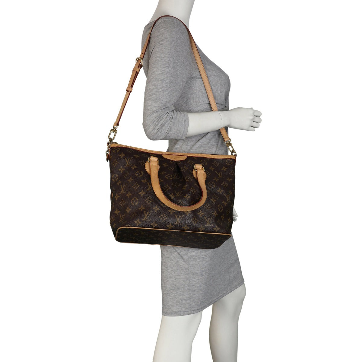 Louis Vuitton Palermo PM Monogram Mannnequin