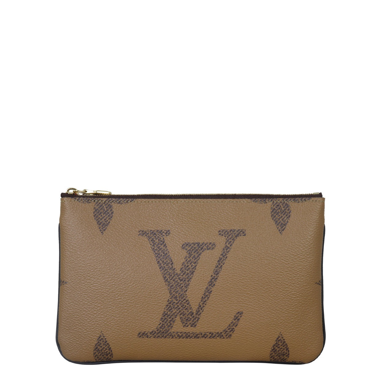 Louis Vuitton Pochette Double Zip Monogram Giant Reverse Front