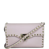 Valentino Rockstud Medium Crossbody Front with Strap