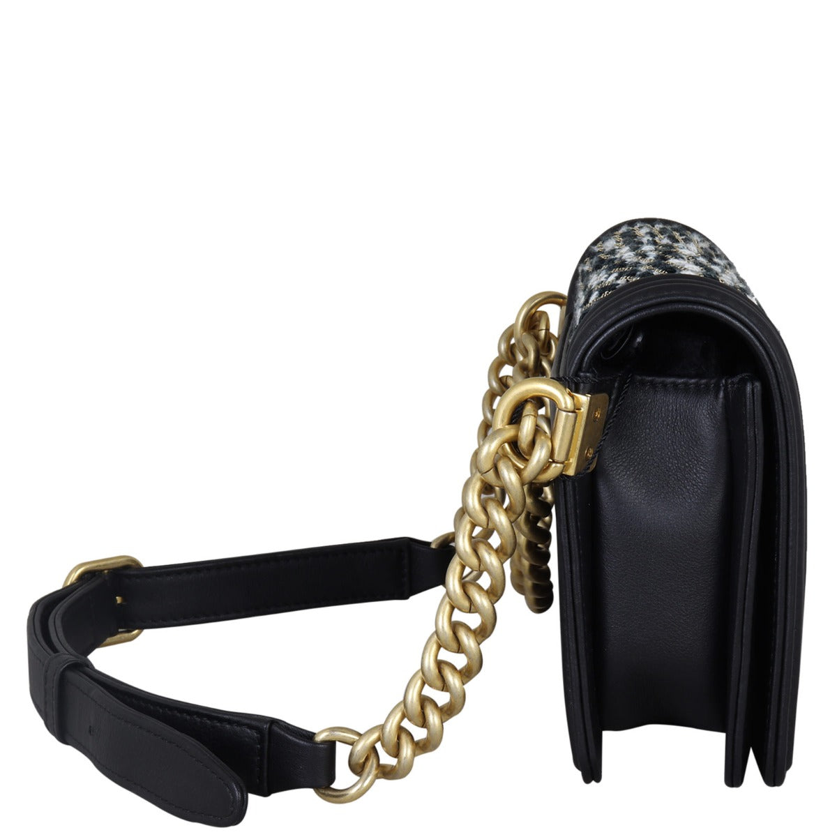 Chanel Boy Embroidered By the Sea Belt Bag Side