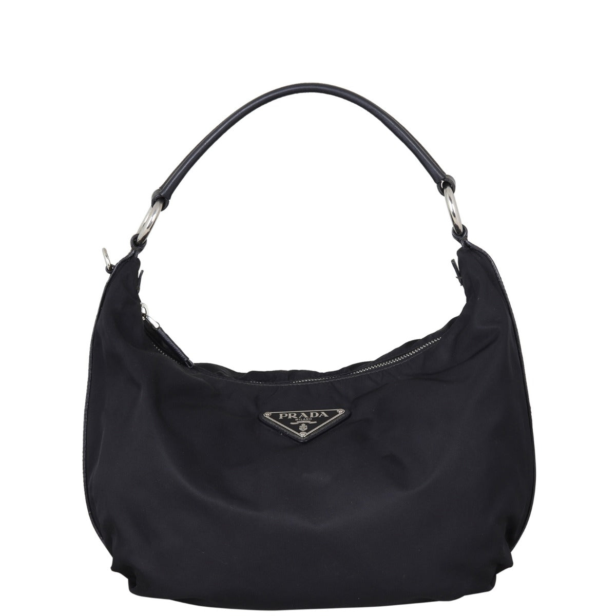 Prada Tessuto Hobo Bag Front