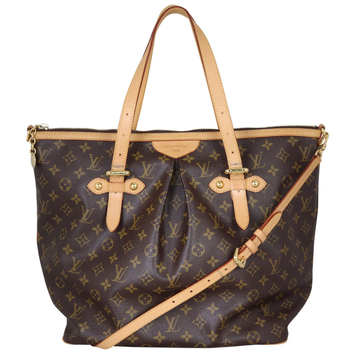 Louis Vuitton Palermo GM Monogram Front with Strap