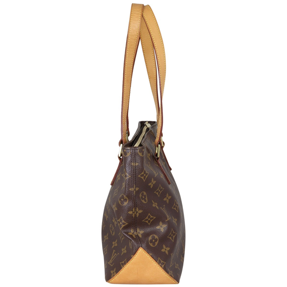 Louis Vuitton Cabas Mezzo Monogram Side