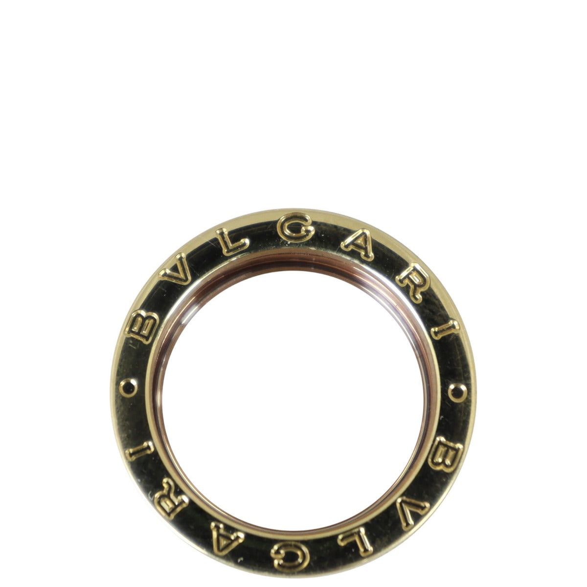 Bvlgari B.Zero1 18k White, Yellow and Rose Gold Three Band Ring