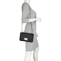 Prada Saffiano Lux Chain Lock Flap Bag Mannequin