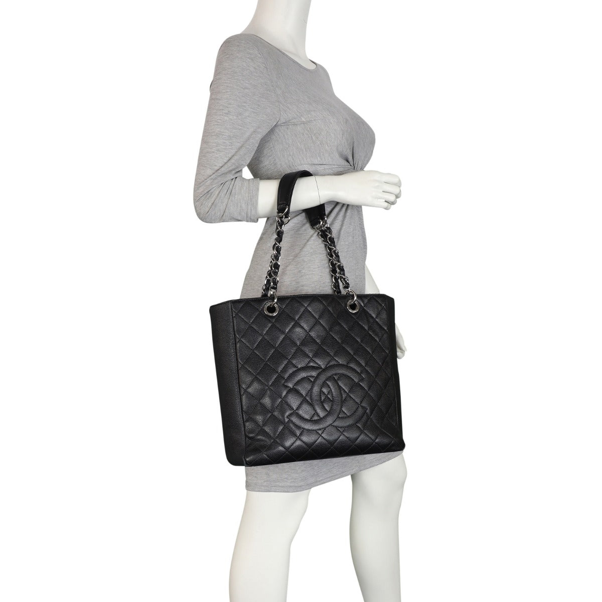 Chanel Petite Shopping Tote Mannequin