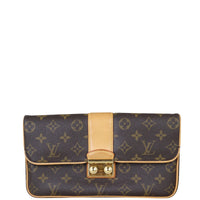 Louis Vuitton Sofia Coppola Slim Clutch Monogram Front