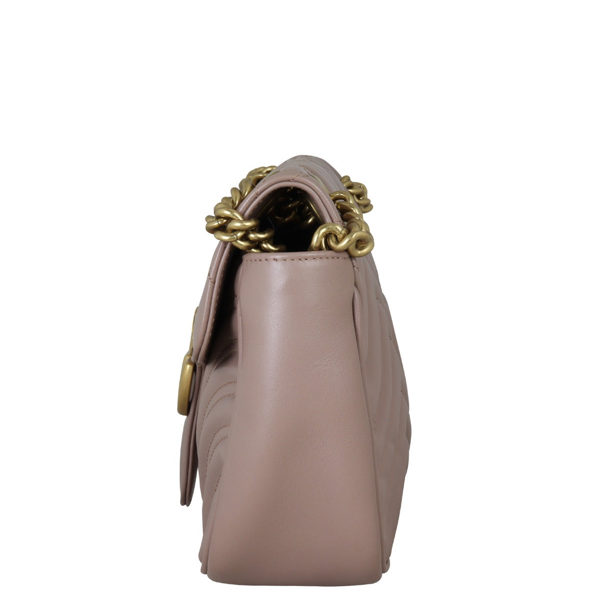 Gucci GG Marmont Matelasse Small Shoulder Bag Side