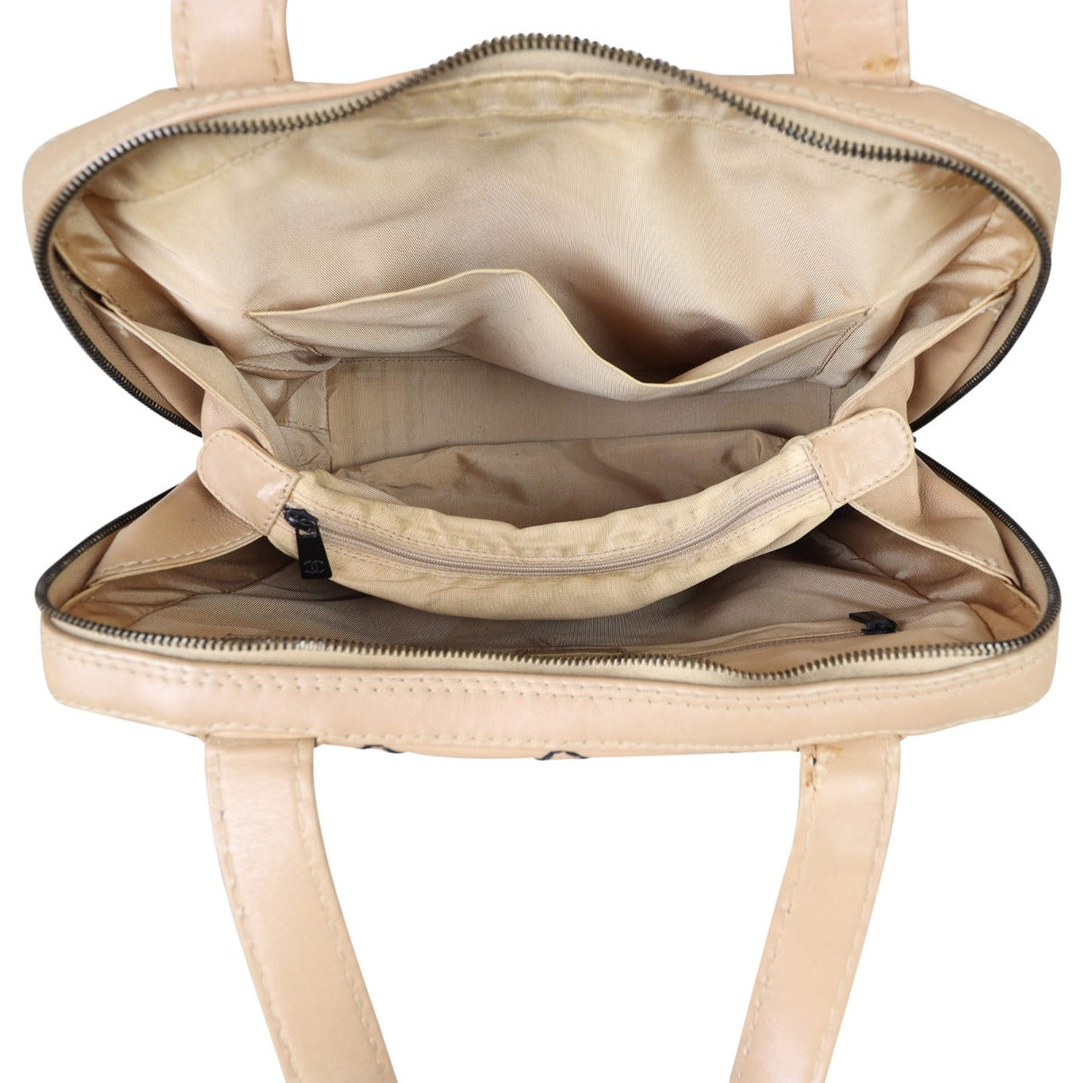 Chanel Wild Stitch Tote Whole Interior