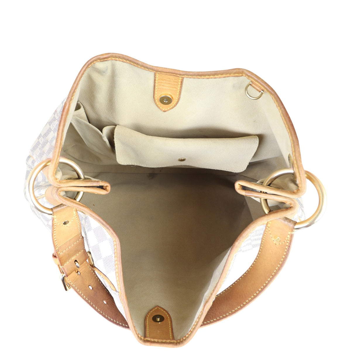 Louis Vuitton Galliera GM Damier Azur Whole Interior