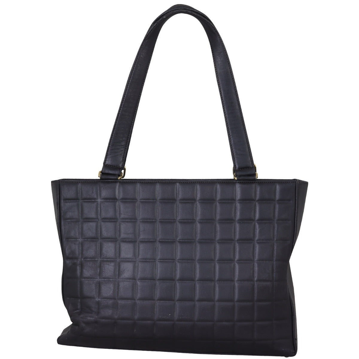 Chanel Chocolate Bar Tote Back