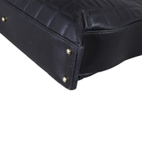 Chanel Chocolate Bar Tote Corner Close Up