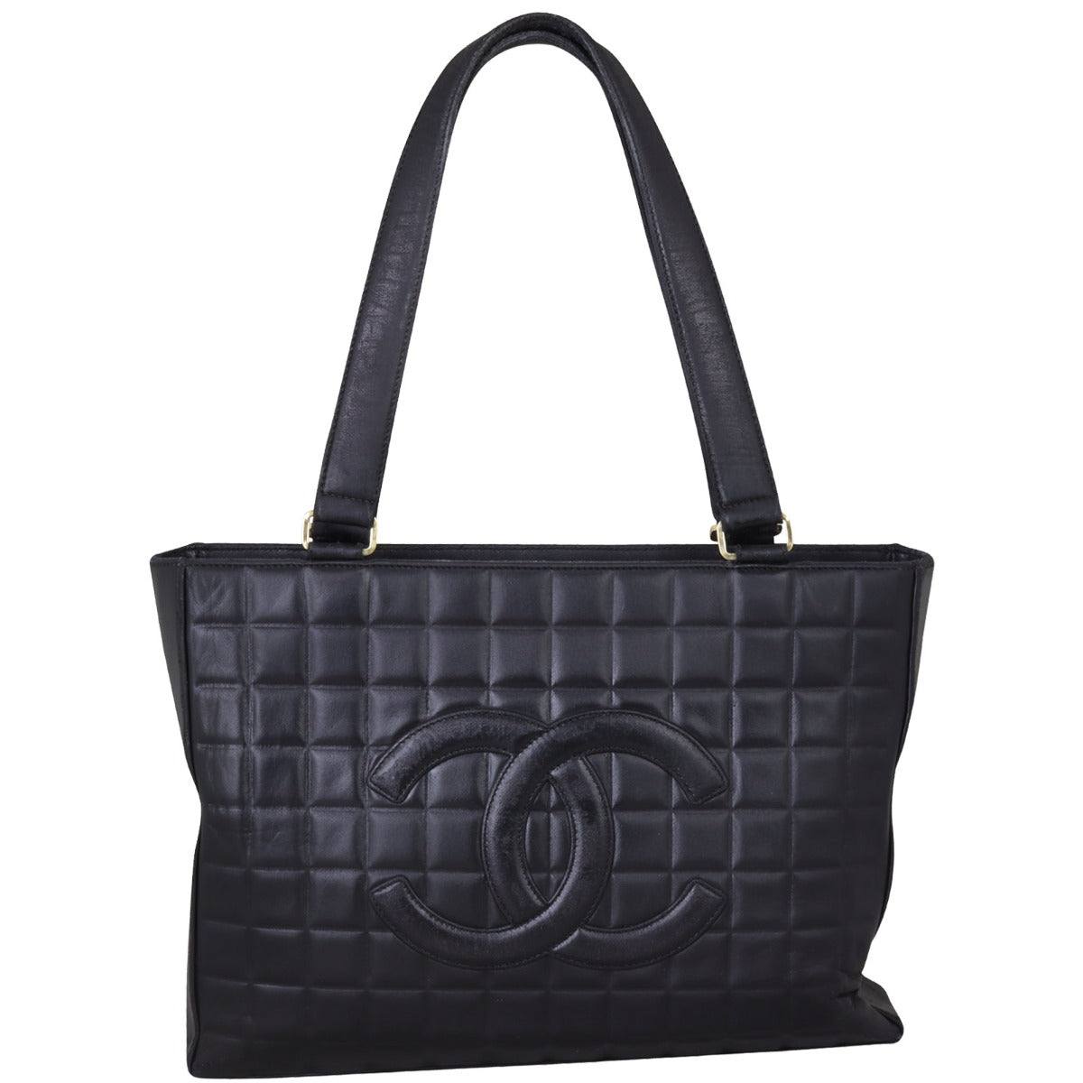 Chanel Chocolate Bar Tote Front