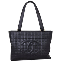 Chanel Chocolate Bar Tote Front