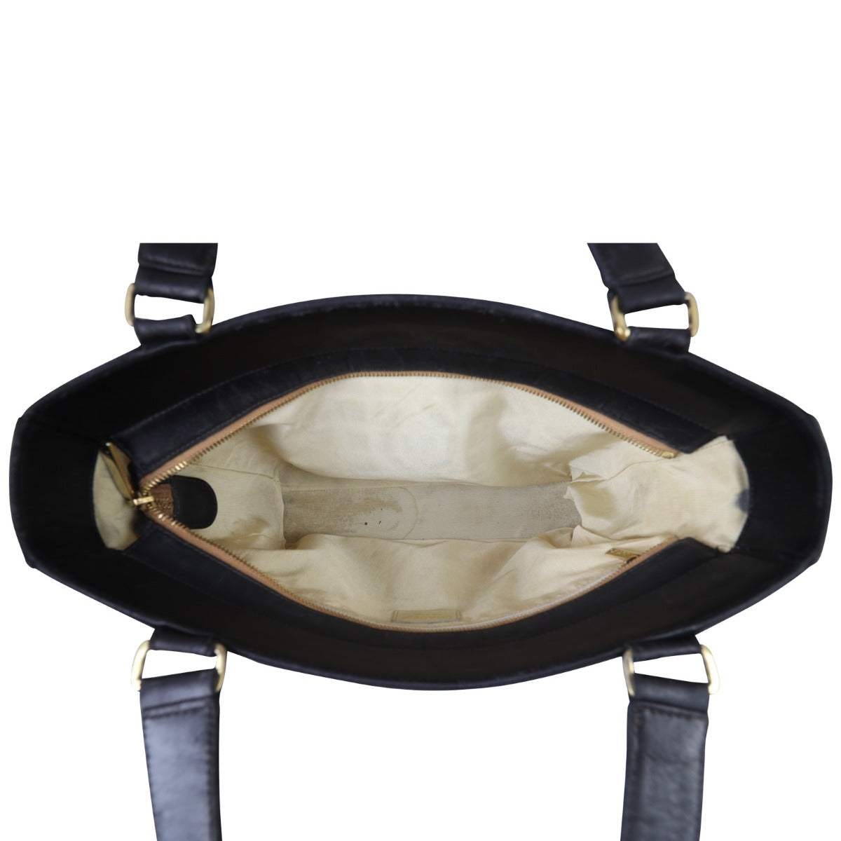 Chanel Chocolate Bar Tote Whole Interior