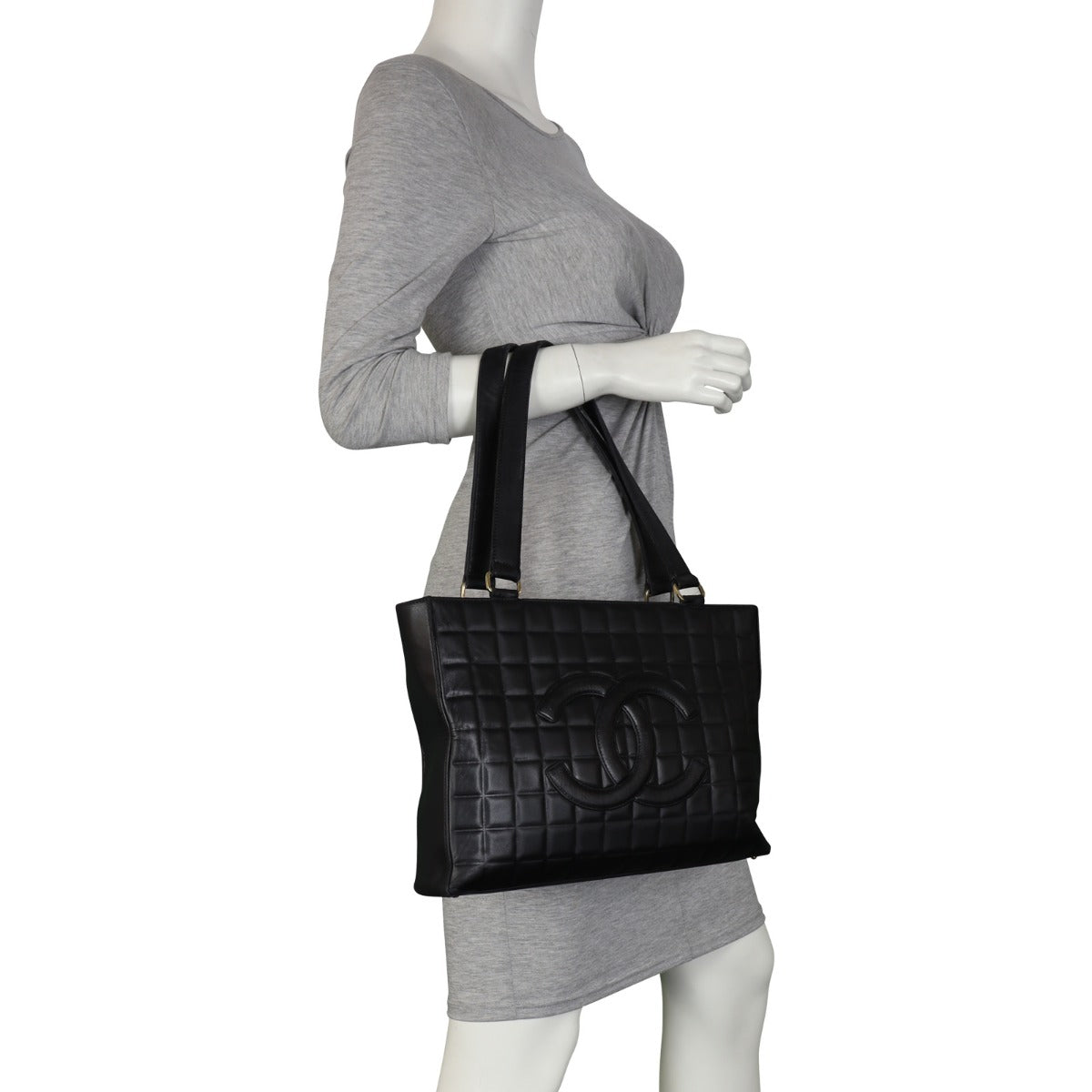 Chanel Chocolate Bar Tote  Mannequin