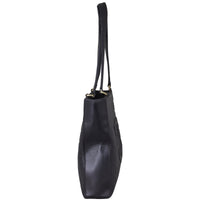 Chanel Chocolate Bar Tote Side