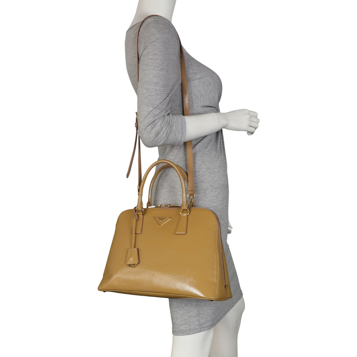 Prada Saffiano Lux Promenade Medium Mannequin