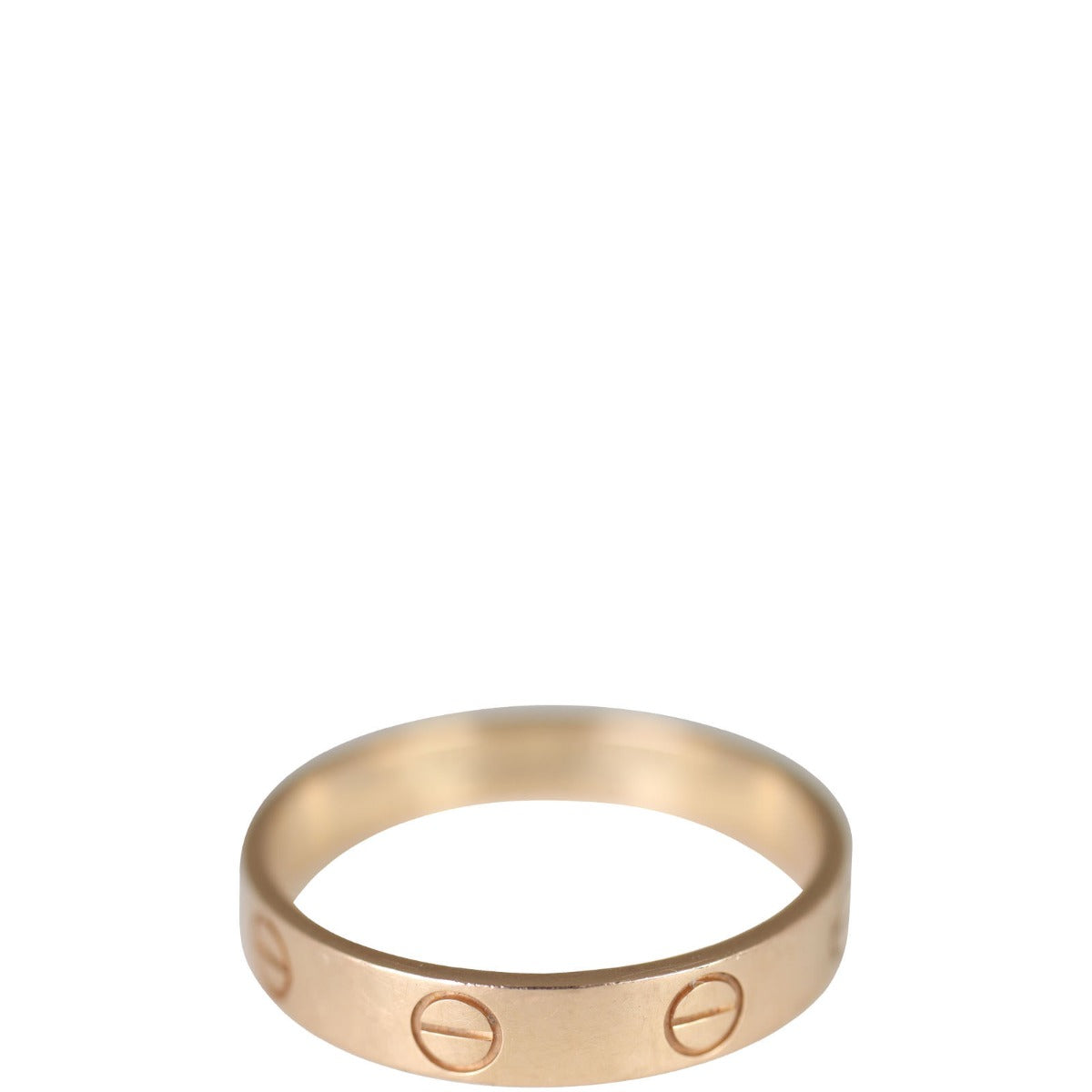 Cartier Love Wedding Band 18k Rose Gold