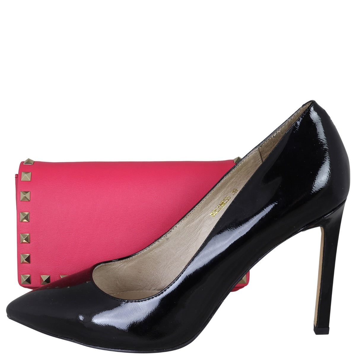 Valentino Rockstud Chain Pouch Shoe