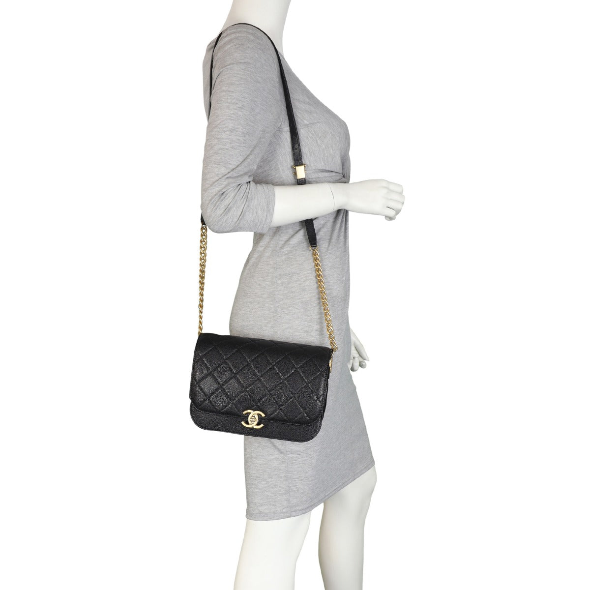 Chanel CC Mini Messenger Bag Mannequin
