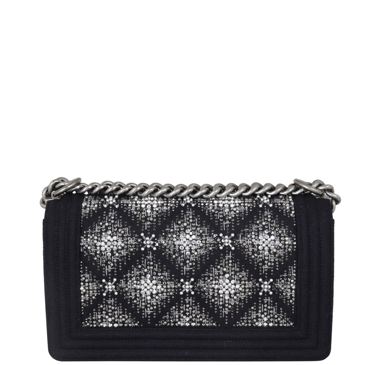 Chanel Boy Old Medium Embroidered Back