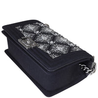 Chanel Boy Old Medium Embroidered Corner Distance