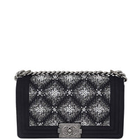 Chanel Boy Old Medium Embroidered Front