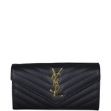 Saint Laurent Cassandre Flap Wallet Front