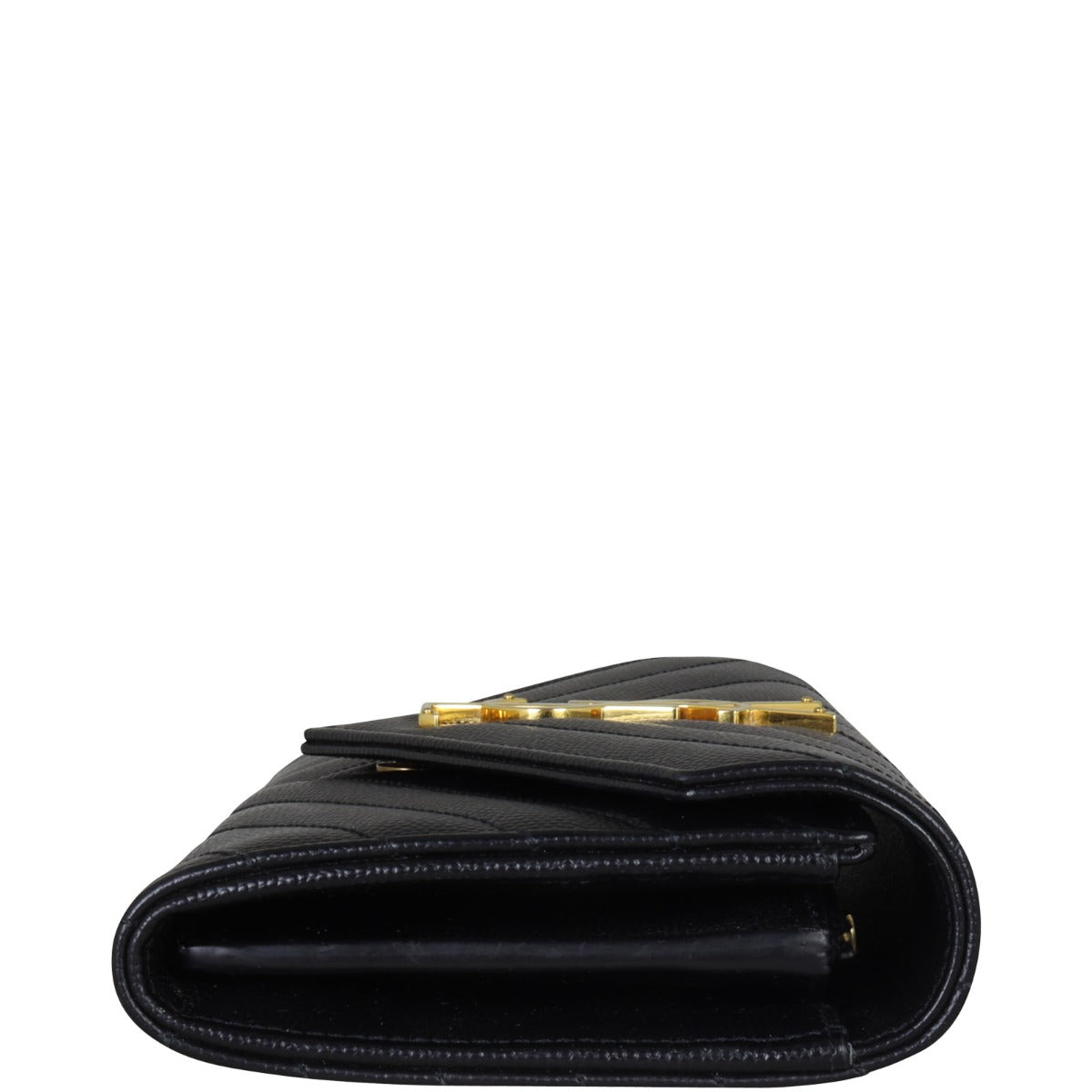Saint Laurent Cassandre Flap Wallet Side