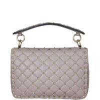 Valentino Rockstud Spike Medium Shoulder Bag Back