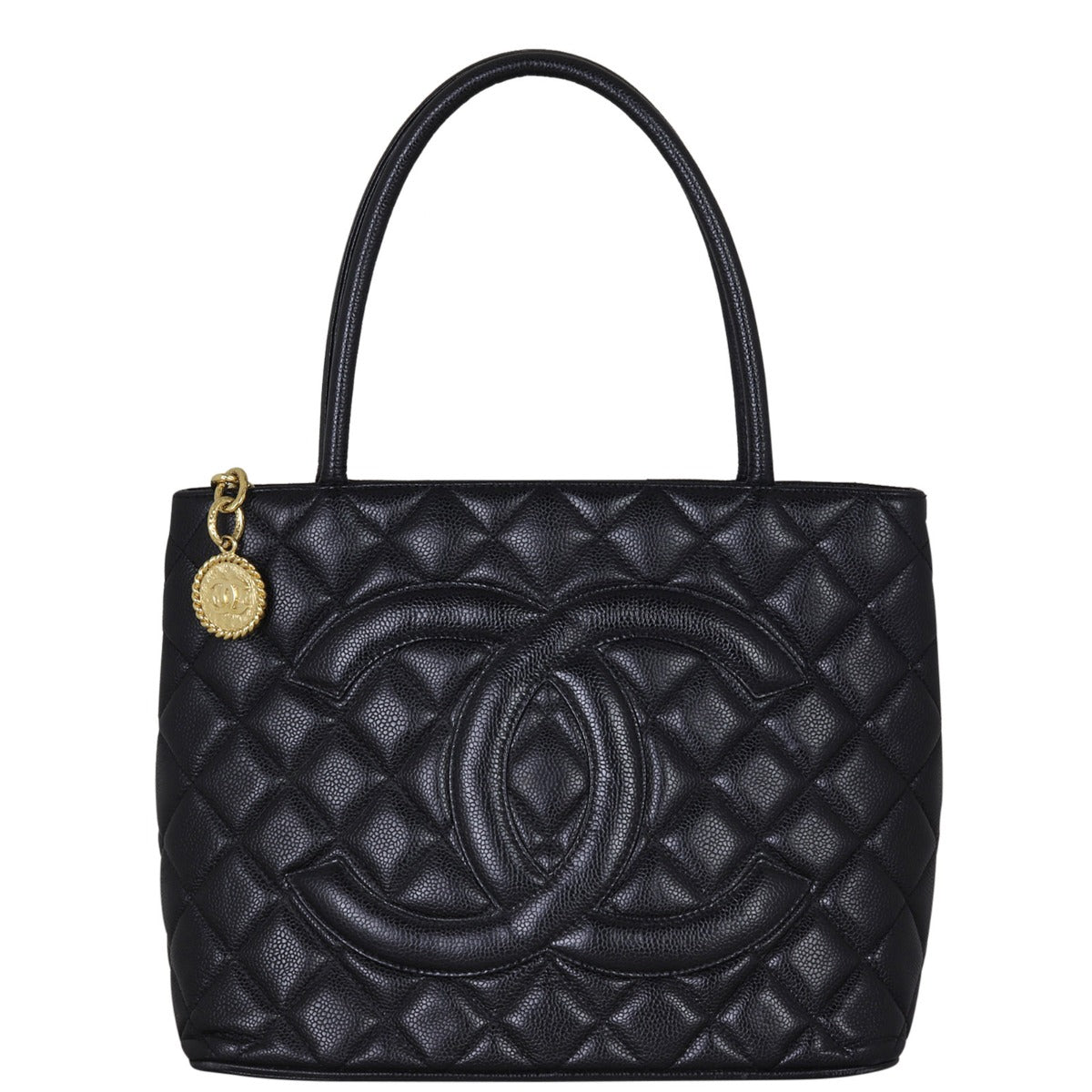 Chanel Medallion Tote Front