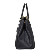 Prada Saffiano Lux Galleria Double Zip Tote Large Side