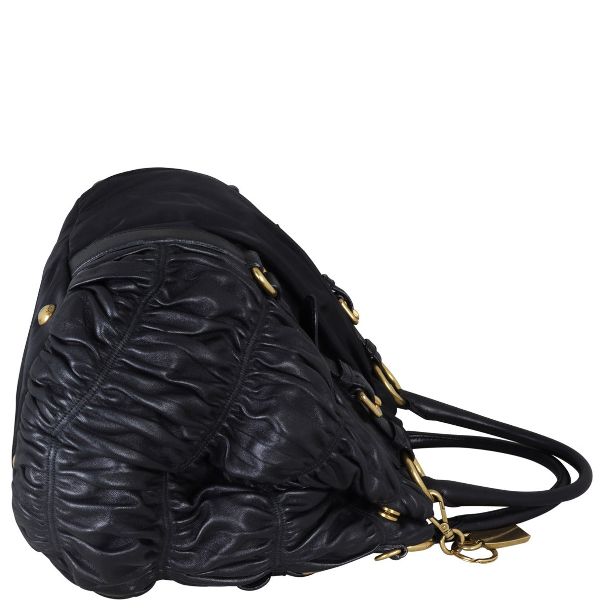 Prada Tessuto Gaufre Bag Corner Distance