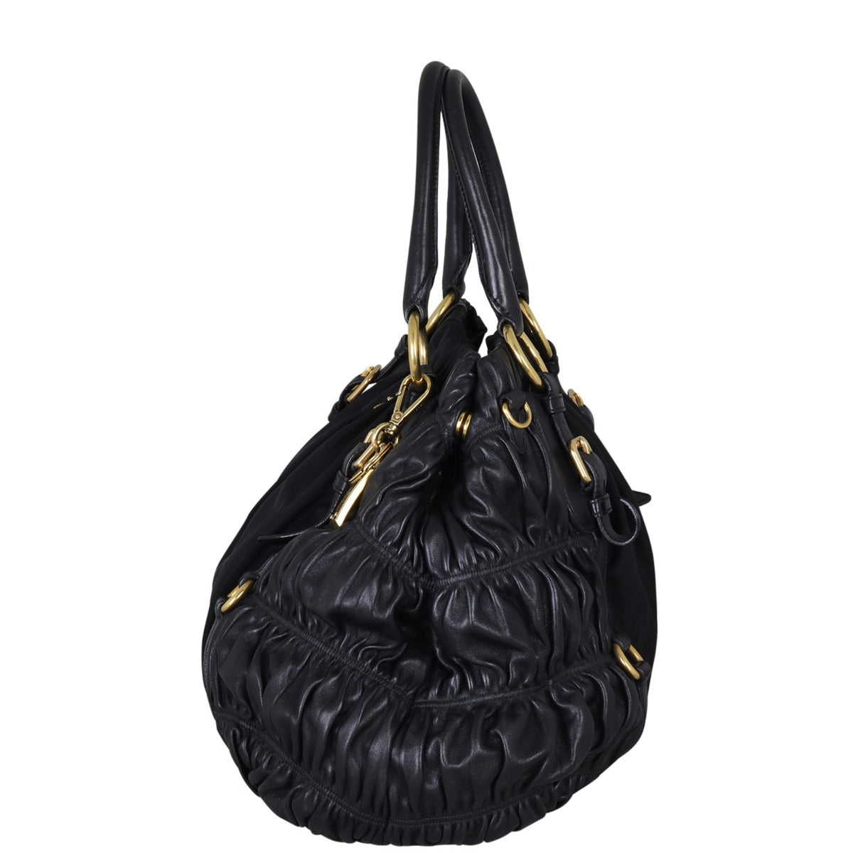 Prada Tessuto Gaufre Bag Side