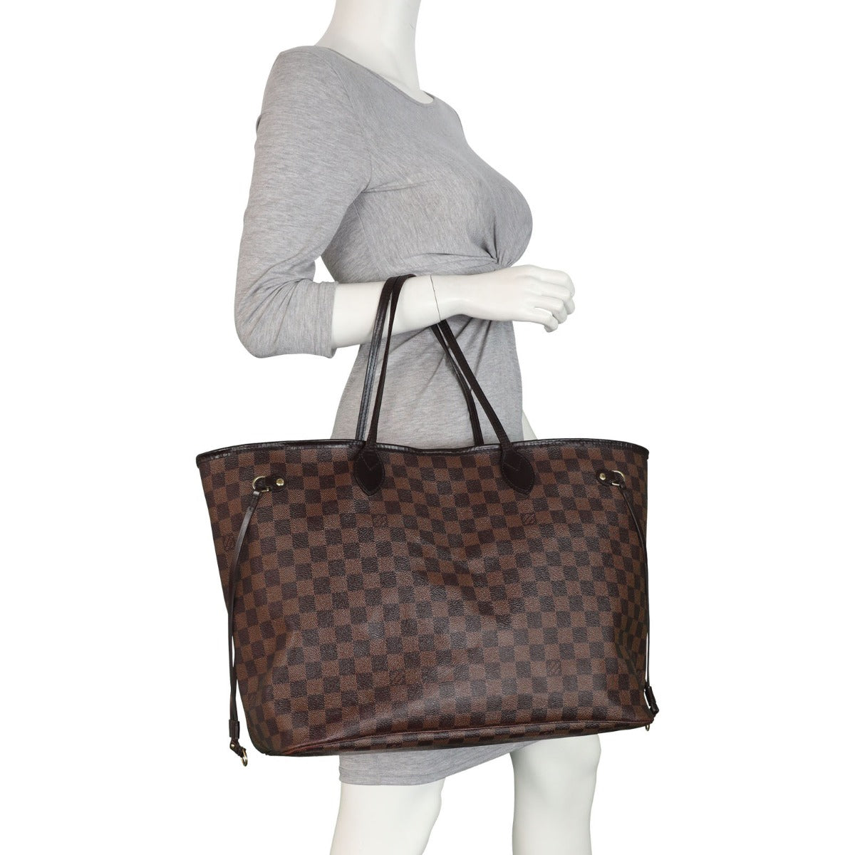 Louis Vuitton Neverfull GM Damier Ebene Mannequin