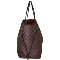 Louis Vuitton Neverfull GM Damier Ebene Side