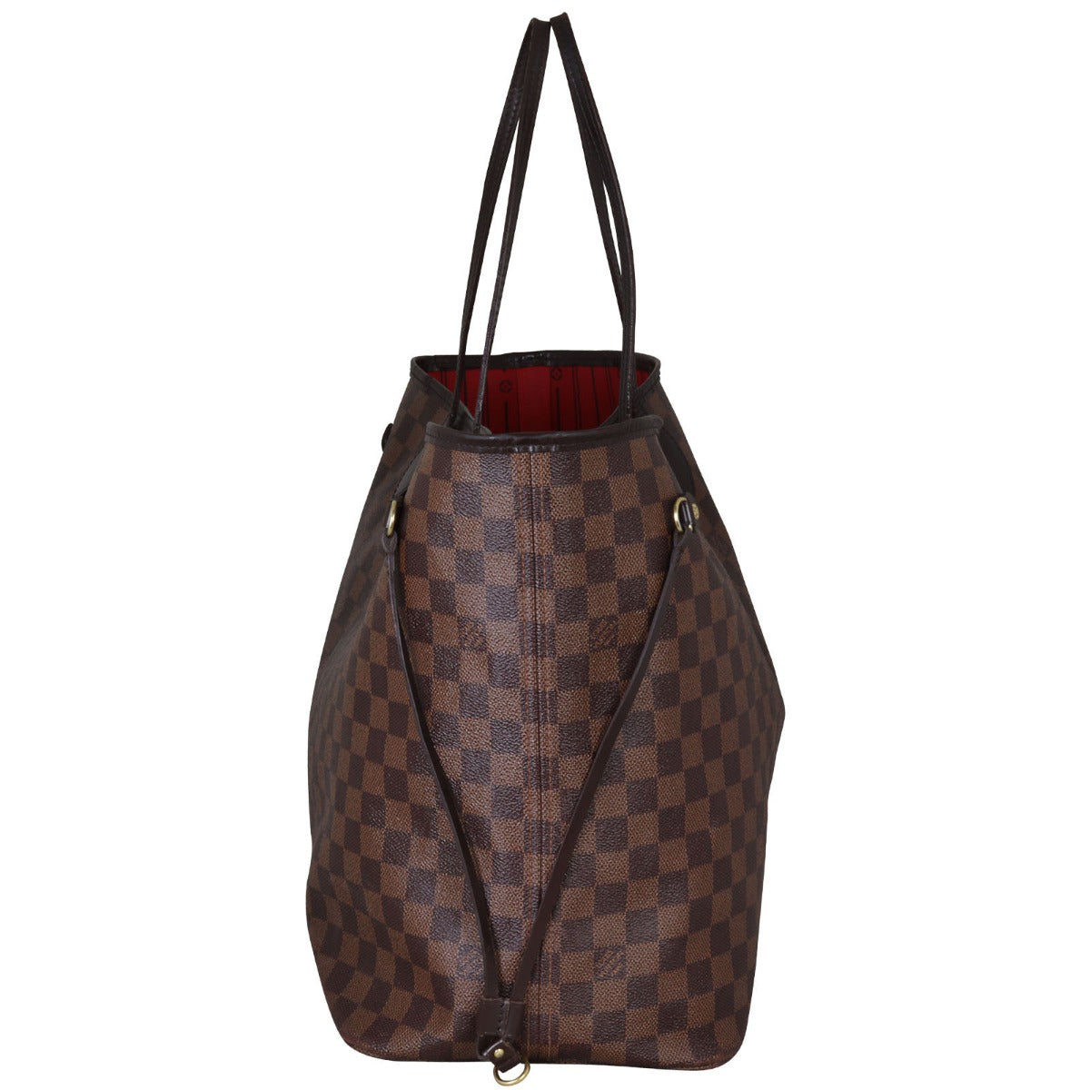 Louis Vuitton Neverfull GM Damier Ebene Side
