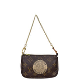 Louis Vuitton Mini Pochette Accessoires Monogram Trunks & Bags Front