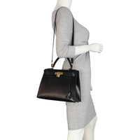 Hermes Kelly 28 Sellier Boxcalf Mannequin