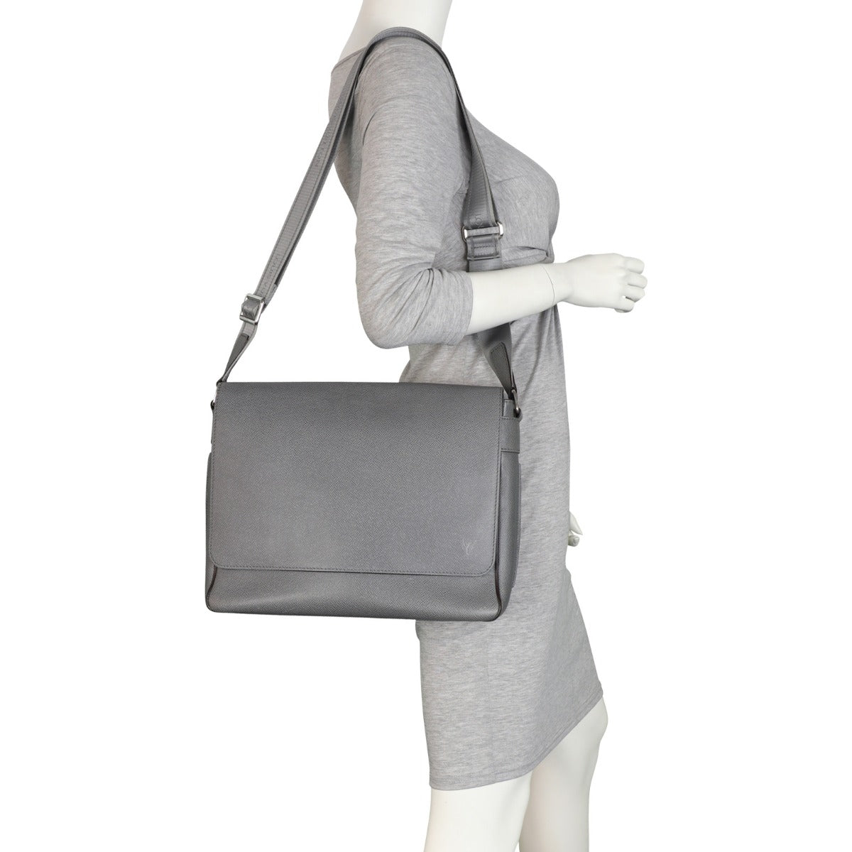 Louis Vuitton Taiga Roman Messenger Bag Mannequin