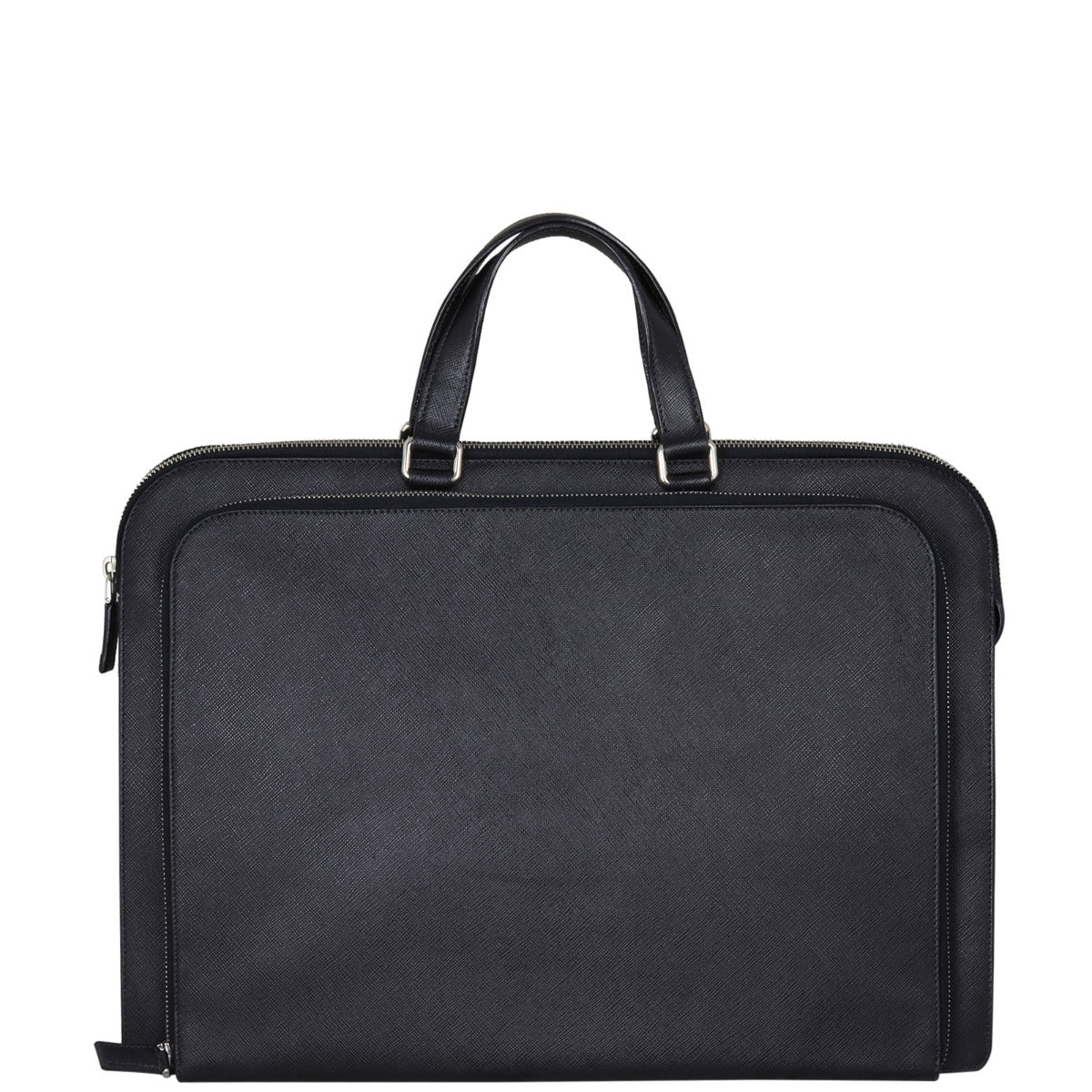 Prada Saffiano Lux Briefcase Back