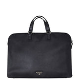Prada Saffiano Lux Briefcase Front