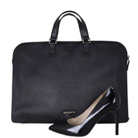 Prada Saffiano Lux Briefcase Shoe