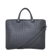 Bottega Veneta Intrecciato Briefcase Front With Strap