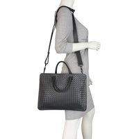 Bottega Veneta Intrecciato Briefcase Mannequin