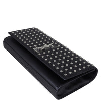 Saint Laurent Monogram Kate Studded Clutch Corner Distance
